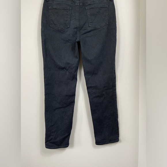 SO SLIMMING Girlfriend Ankle Jeans Cotton Size 6R - Picture 10 of 15